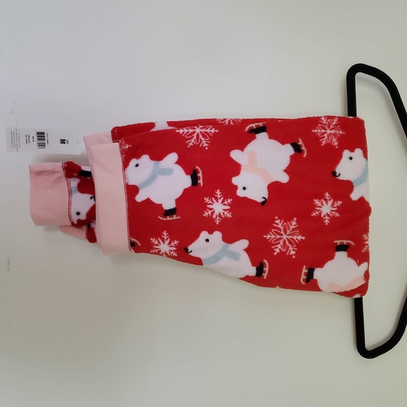 NWT sleep and co polar bear skating robe and pants - Picture 6 of 8